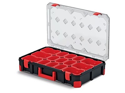 KTI6040B-CG6U container: collective with boxes black 598x390x110mm TITANIUM B...