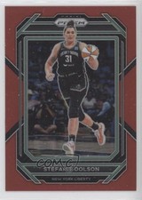 2023 Panini Prizm WNBA Red Prizm 104/199 Stefanie Dolson #12 5l1