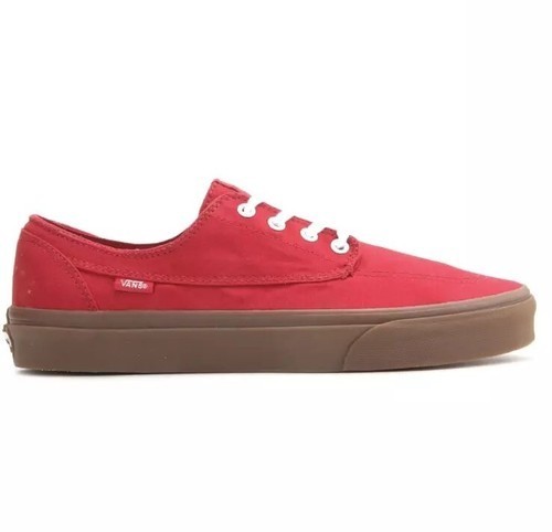 VANS Brigata Chili Pepper Red/Gum Skate Sneakers Men&rsquo;s Sho