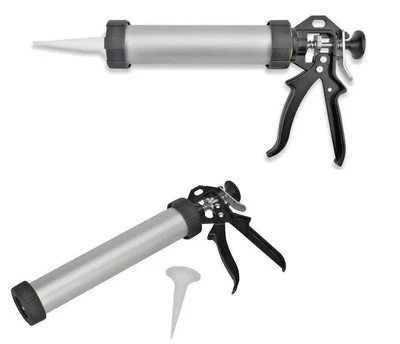 HOTECHE/4/5 PISTOLA PER CARTUCCIA SILICONE FUGHE 230 MM IN ALLUMINIO PROFESSIONALE BECCUCCIO