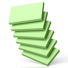 300 Count Blank Index Cards 3x5 Inch Green Flash - Blank,