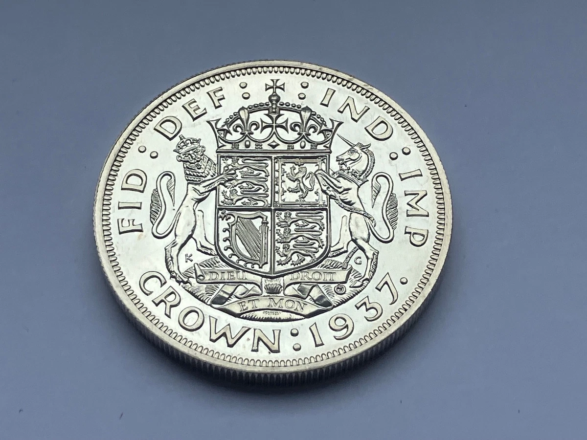イギリス 1937年 クラウン イギリス 1937年 クラウン 1937 Great Britain Silver Crown