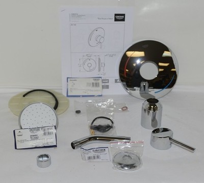 Grohe 3507510A Concetto Pressure Balance Shower Trim Only Chrome