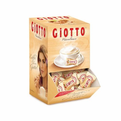 Ferrero Giotto, Gefüllte Haselnussgebäck Milchhaselnusscreme, 120 Stück, 516 gr
