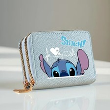 🩷Disney Purses for Women Stitch Girls Kids Wallet with Card Slots & Coin Purse