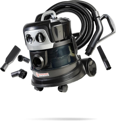 Cyclonic Car Vacuum - Powerful, Portable, 4 Attachments Included