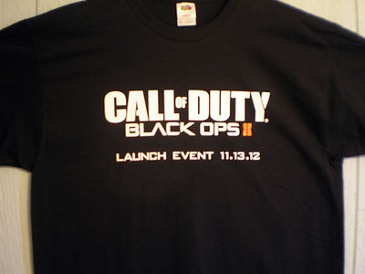 Call of Duty: Black Ops II  COD Black Ops 2 T-Shirt   NEW  XLG