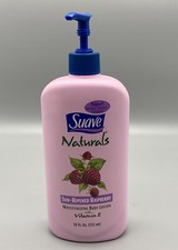 Suave Naturals Moisturizing Body Lotion Sun Ripened Raspberry 18 Fl Oz 100 Full