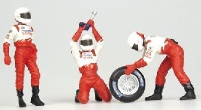 Minichamps 343100062 PIT STOP TOYOTA 2002 FRONT TIRE CHANGE scale model 1:43