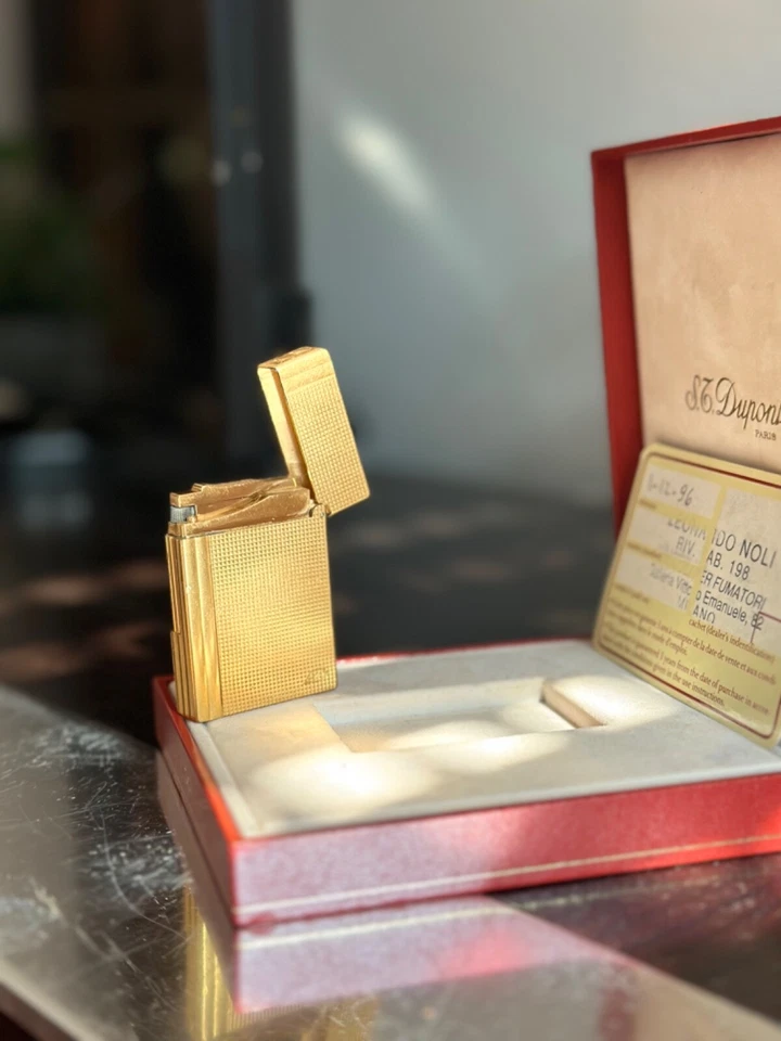 accendino dupont oro  1996 - Immagine 3 di 4