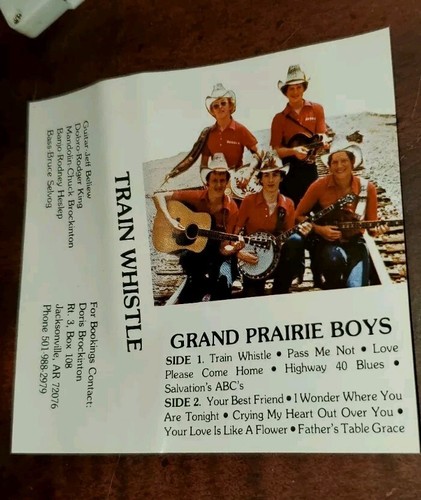 Train Whistle - Grand Prairie Boys (Cassette Private Release) Jacksonville AR - Picture 5 of 5