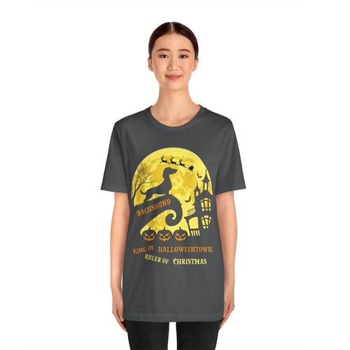 Spooky Season Dachshund T-Shirt - Timely Delights for a Merry Fright - Picture 20 of 29