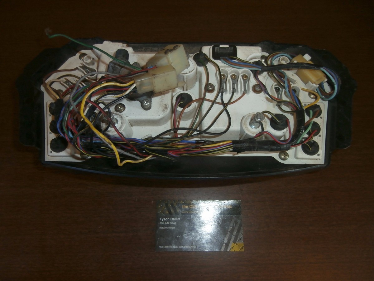 87 Kawasaki Ninja ZX7 ZX750R 750 GENUINE Instrument Cluster