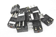 OMEGA ENGINEERING 31202 J IR+ CO- BLACK CONNECTOR MADE IN THE USA (LOT OF 10)