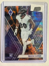K279,559 - 2023 Panini Phoenix Lava #184 Trenton Simpson #/175