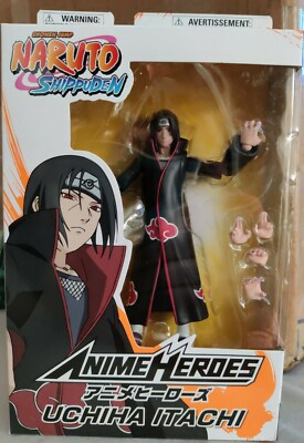 Bandai Naruto Shippuden Anime Heroes Series Uchiha Itachi Action