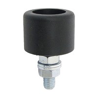 FüHrungsbock FüR Schiebetore Ø 33Mm Rolle Aus Polyurethan * RP-33LS