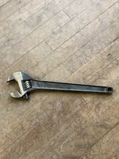 NOS SK 15" Black Oxide Adjustable Wrench (SK38015)