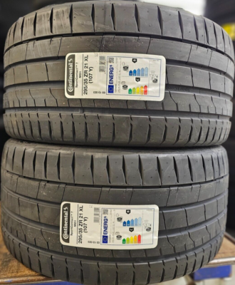 2X NEW CONTINENTAL SPORT 7 295/35 ZR21 XL 103Y UHP TYRES 295 35 21