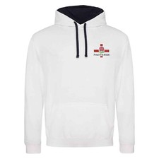 Embroidered Proud To Be British Hoodie Red Rose Design England St Georges Day...