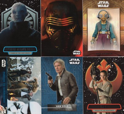 2016 Topps Star Wars The Force Awakens Series 2 - Base & Insert Cards - You Pick