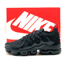  NEW MEN NIKE AIR VAPORMAX PLUS Black / Black 924453 004   