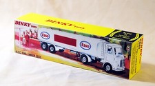 DINKY TOYS 945 A.E.C.FUEL TANKER ESSO  BOITE REPRO COPIE VIDE