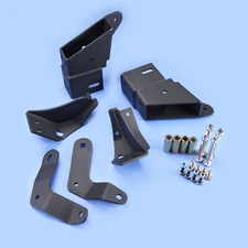 84-01 Cherokee XJ Front Control Arm Relocation Drop Bracket Kit Fr 4.5-8" Lift
