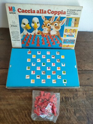 PAARJAGD Gesellschaftsspiel MB Spiele Vintage 1983