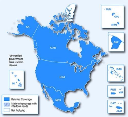 COMBO North America + Europe maps for Garmin GPS * Please verify