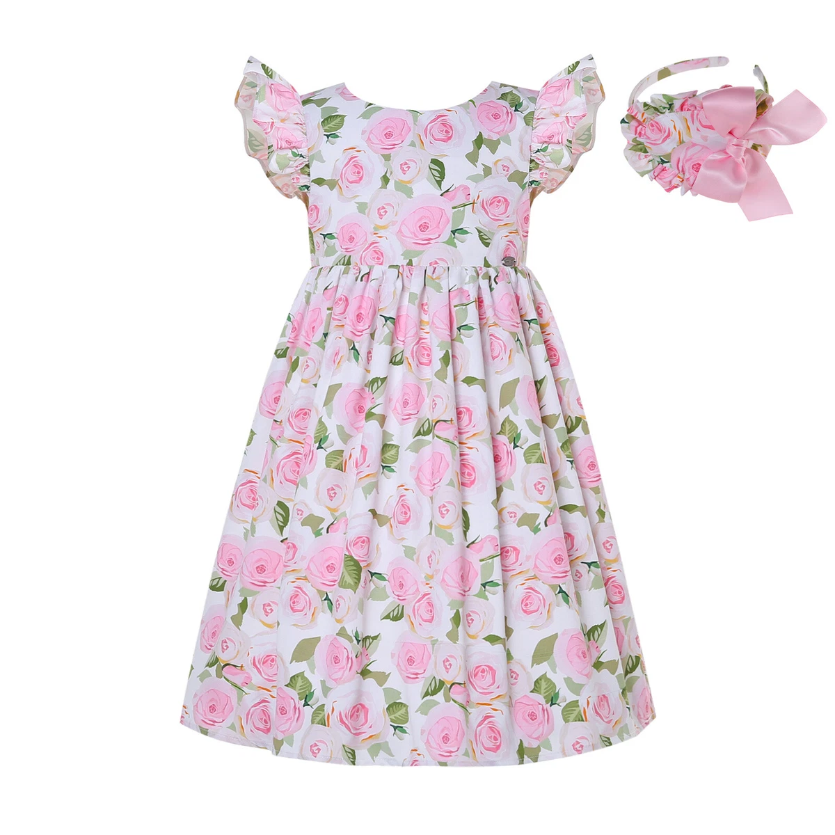 Pettigirl Girls Flower Dress Formal Party Clothes 2 3 4 5 6 7 8 9 10 11 12 Years