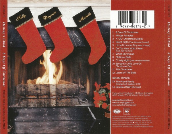洋楽 Destiny's Child / 8 Days Of Christmas Destiny's Child – 8 Days Of Christmas – CD (Album, Reissue