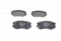 Bosch 0 986 424 815 Bremsbelagsatz, Scheibenbremse Vorderachse FÜR Hyundai Hyund