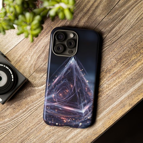 Fractal Purple Pyramid Phone Case for iPhone, Samsung Galaxy, Pixel - 第 42/256 張圖片
