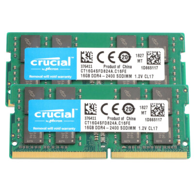 SP DDR4 3200 32GB SO DIMM 16GB × 2 Silicon Power 32GB (2 x 16GB) DDR4 3200 (PC4 25600) Desktop Memory