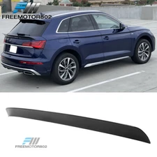 Fits 18-25 Audi SQ5 Q5 PHEV DuckBill Rear Spoiler Trunk Lip Carbon Fiber Print