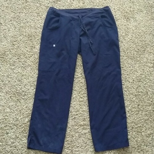 FIGS Clothing straight leg navy mens scrub pants sz L Gem