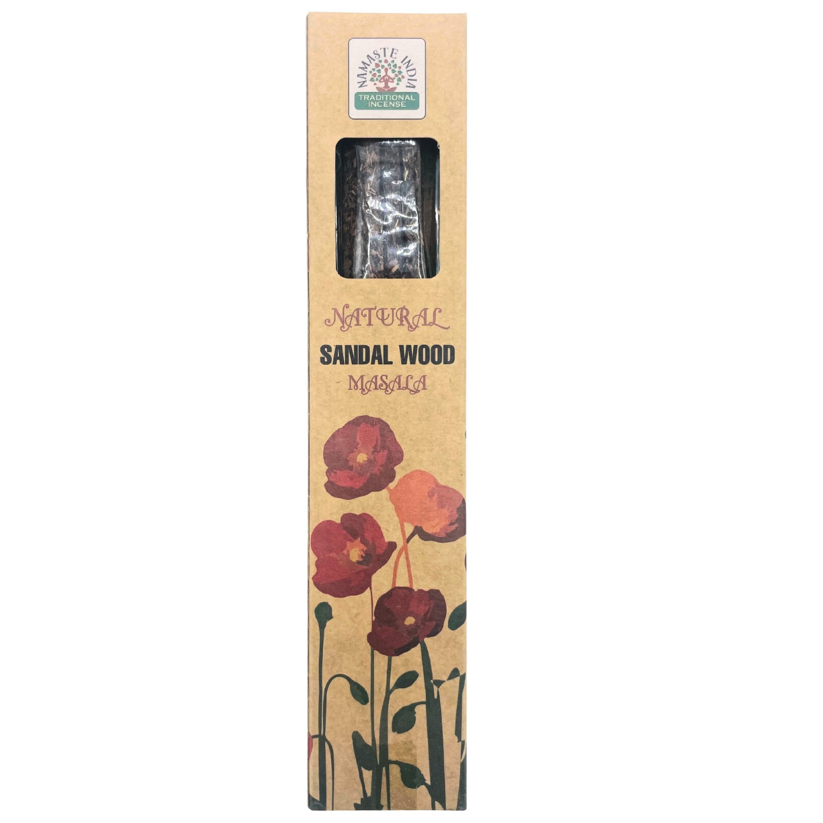 Naturale Botanico Masala Bastoncini di Incenso - Sandalo Da Namaste India Nuovo