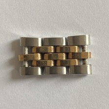 3 Maglie Links Rolex President Acc/oro Vintage Anni 70 Lady Oyster