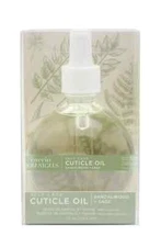 Cuccio BOTANICALS CUTICLE OIL - SANDALWOOD + SAGE 2.5 fl oz. NIB