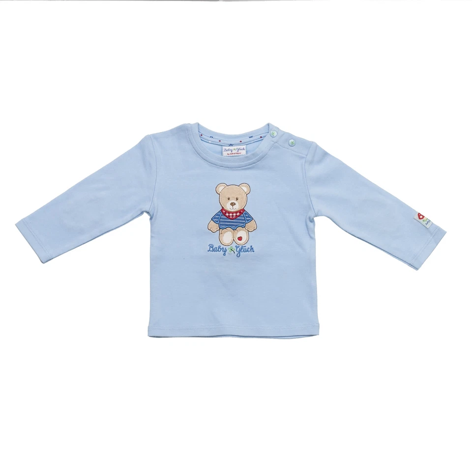 SALT AND PEPPER Salt & Pepper - Jungen Baby Langarmshirt * 2 Farben * Babyglück * Bär 65811121