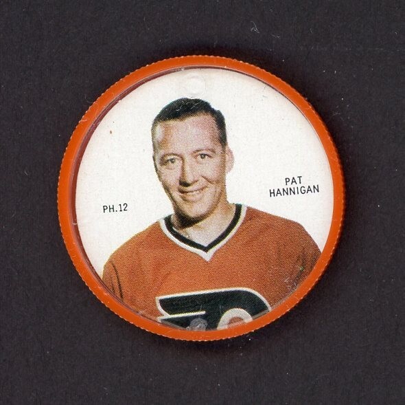 1968-69 SHIRRIFF HOCKEY COINS PH.- 12 PAT HANNIGAN SP 26778 | eBay