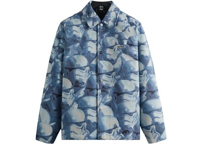 Kith x Star Wars Stormtrooper Coaches Jacket Size XL IN HAND Ships Fast!! 