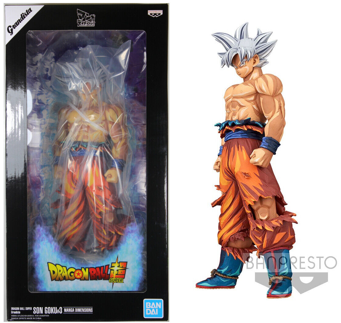 Dragonball Z Grandista ~ Manga Dimensions ~ 11" ULTRA INSTINCT GOKU STATUE