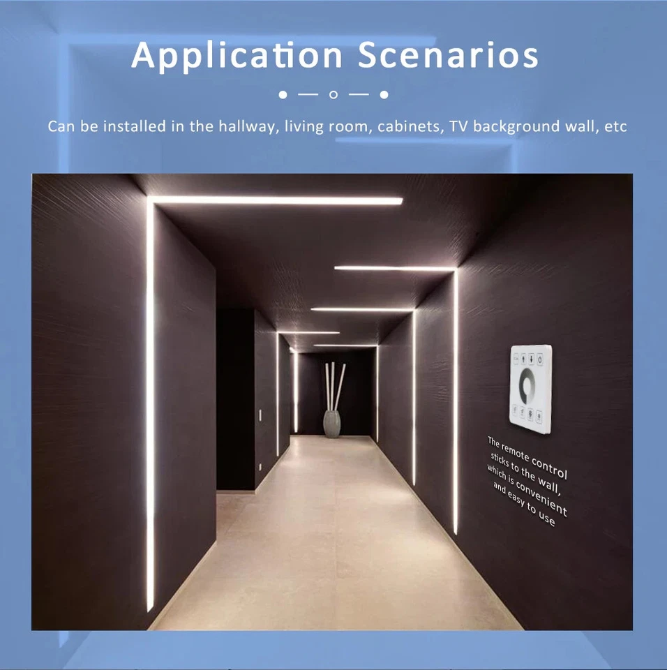 LED Pixel Strip Controller DC12-24 RF Wireless Touch Panel For WS2811  LED Strip - Image 3 of 4