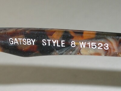 VINTAGE B&L RAY BAN W1523 MOSAIC TORT/GOLD COMBO G15 GATSBY STYLE