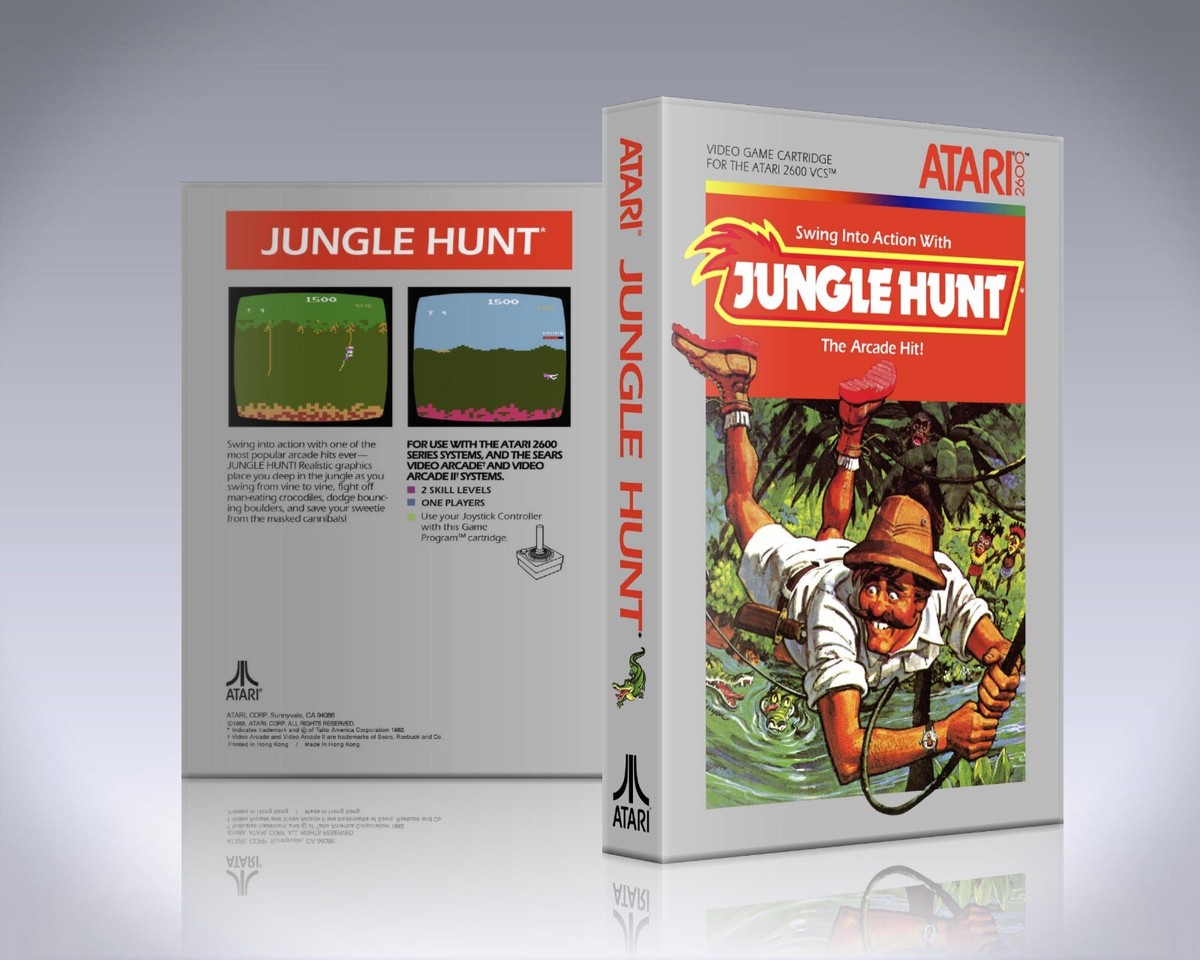 Atari 2600 UGC - NO GAME - Jungle Hunt | eBay