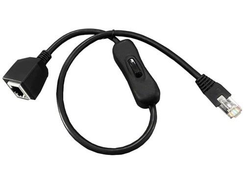 Cat6 RJ45 Male to Female Ethernet Cable with On/Off Switch - 第 4/8 張圖片