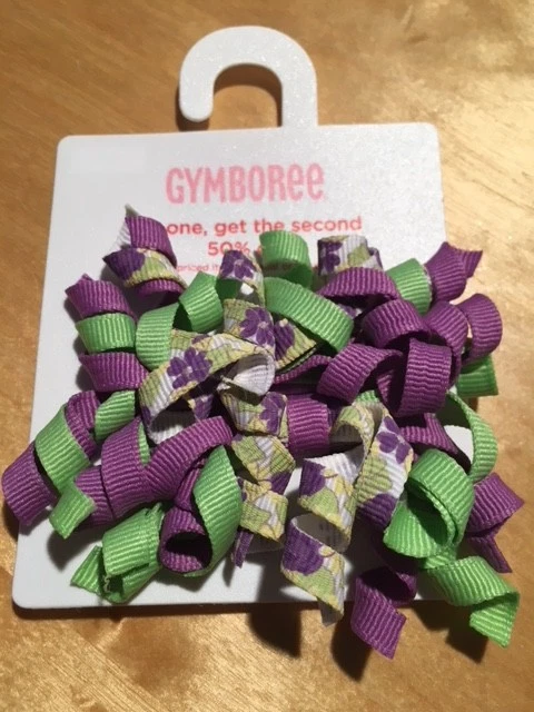 Gymboree Accesorio para el Cabello Rizados Clips Cosecha Hojas Niña Detective Nuevo con Etiquetas Foto 3 de 4
