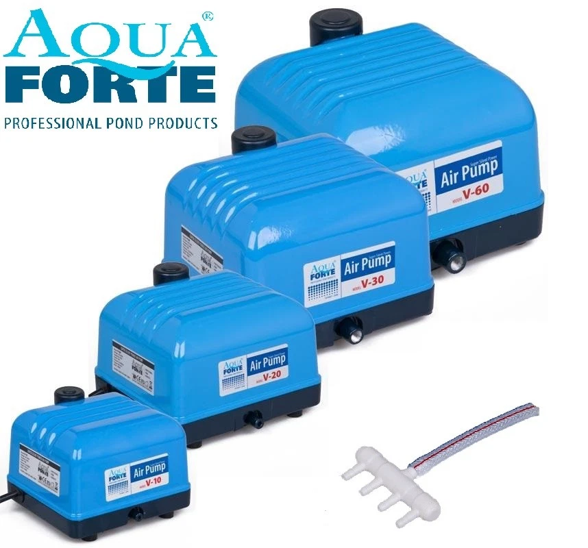 Aquaforte Hi Flow Belüfter V Serie Luftpumpe verschiedenen Mod. V10,V20,V30,V60